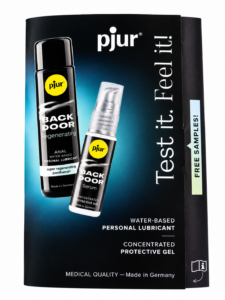 pjur - BACK DOOR hoitosarja-näytepakkaus 2 x 1,5 ml