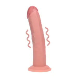 RealRock – Kaareva & Värisevä Tekopenis, 20,3 cm