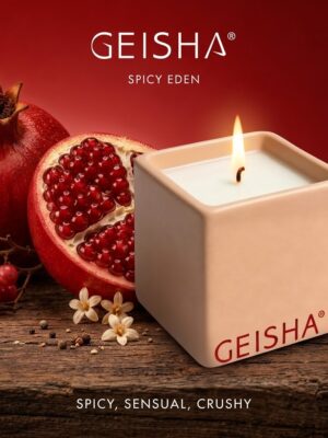 Geisha Sensual Hierontaöljykynttilä, Spicy Eden
